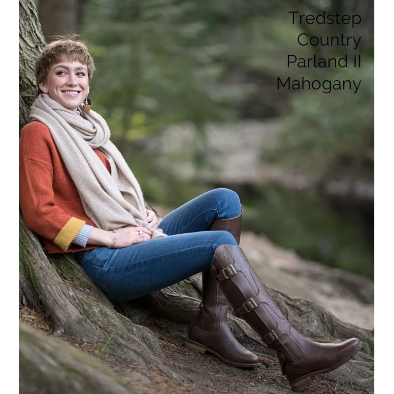 Tredstep Parkland II Tall Country Boot - Mahogany 2 Tredstep Parkland II Tall Country Boot - Mahogany - Image 2