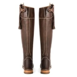 Tredstep Shannon Side Zip Country Boot - Mahogany -Equestrian Riding Clothing 525962 800 800