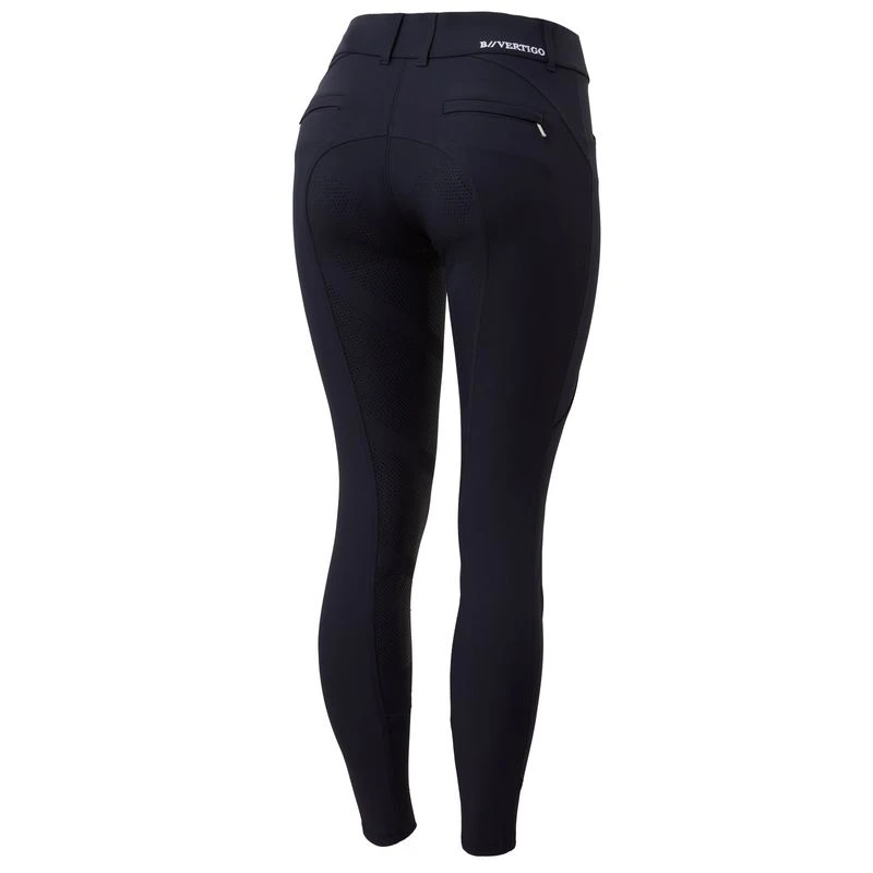 B Vertigo Women's Davina Full Seat Breeches - Dark Navy 1 B Vertigo Women's Davina Full Seat Breeches - Dark Navy