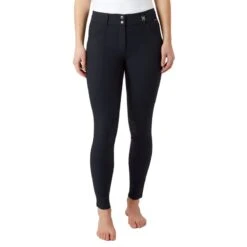 B Vertigo Women's Davina Full Seat Breeches - Dark Navy 8 B Vertigo Women's Davina Full Seat Breeches - Dark Navy -Equestrian Riding Clothing 530789 800 800
