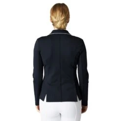 Horze Women's Martina Show Coat - Dark Navy/White -Equestrian Riding Clothing 532884 800 800