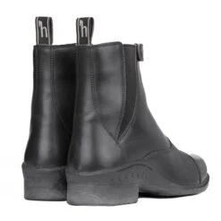 Horze Women's Rose Front Zip Paddock Boots - Black -Equestrian Riding Clothing 533625 800 800