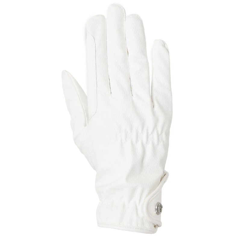 B Vertigo Riding Grip Gloves - White 2 B Vertigo Riding Grip Gloves - White - Image 2