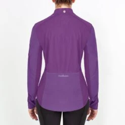 Irideon Kids' Luna Coolstretch Long Sleeve Jersey - Purple Hibiscus -Equestrian Riding Clothing 540047 800 800
