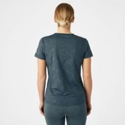 Horze Women's Nina Technical T-Shirt W/Horse Prints - Reflecting Pond -Equestrian Riding Clothing 543264 800 800