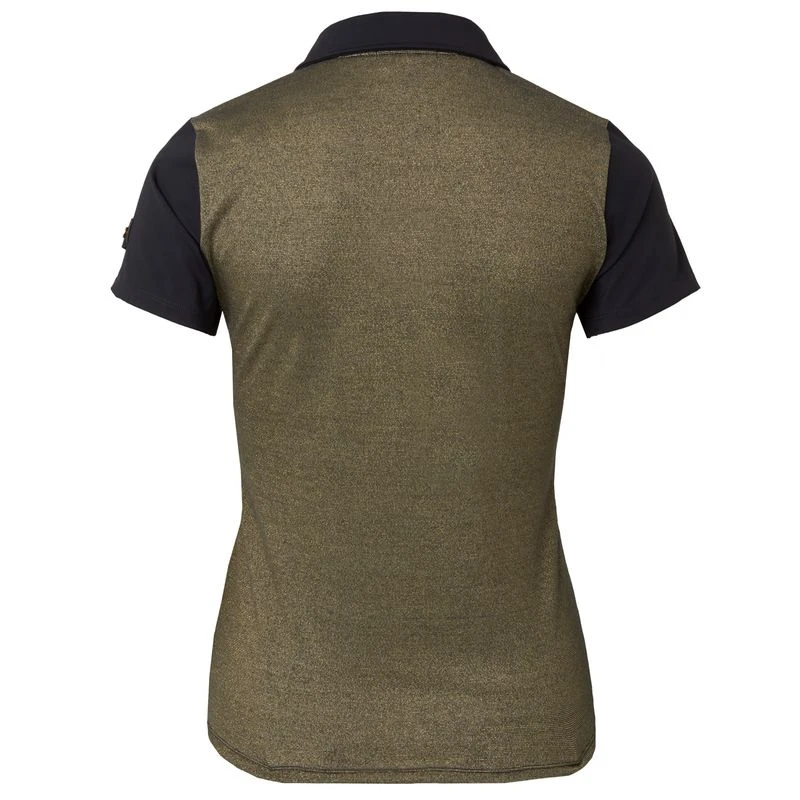 Horze Women's Sagira Breathable Quick Dry Training Shirt - Dark Navy 5 Horze Women's Sagira Breathable Quick Dry Training Shirt - Dark Navy - Image 5