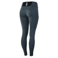 Horze Women's Minka Flex Firming Full Seat Breeches - Obscure Night Dark Blue