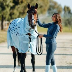 Horze Women's Minka Flex Firming Full Seat Breeches - Obscure Night Dark Blue -Equestrian Riding Clothing 543748 800 800