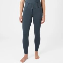 Horze Women's Minka Flex Firming Full Seat Breeches - Obscure Night Dark Blue -Equestrian Riding Clothing 543750 800 800