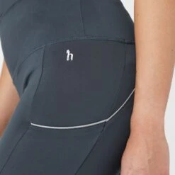 Horze Women's Nicki Breathable Technical Knee Patch Tights - Obscure Night Dark Blue -Equestrian Riding Clothing 548253 800 800
