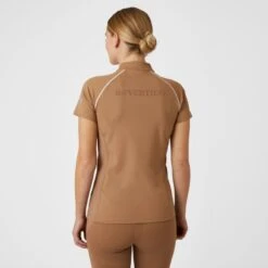 B Vertigo Women's Adara Cool Tech Training Shirt - Tiger's Eye Brown -Equestrian Riding Clothing 548847 800 800