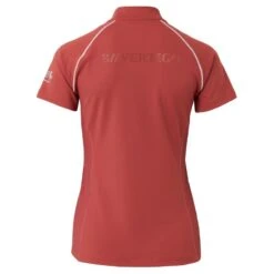 B Vertigo Women's Adara Cool Tech Training Shirt - Mineral Red -Equestrian Riding Clothing 549146 800 800