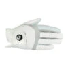 Finntack Norte Synthetic Leather Gloves - White/Grey