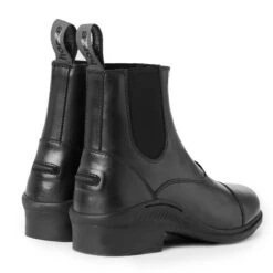 Horze Paddock Boots W/Front Zipper - Black 7 Horze Paddock Boots W/Front Zipper - Black -Equestrian Riding Clothing 552833 800 800