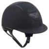 IRH IR4G XLT Helmet - Black Amara Suede/Gloss Black Frame