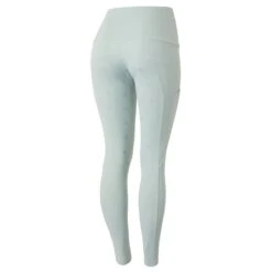 Horze Women's Gabriela UV Pro Compression Tights - Aqua Grey -Equestrian Riding Clothing 555560 800 800