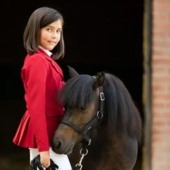 Cavalliera Kids' I Love Crystals Show Jacket - Ruby Red/Silver 6 Cavalliera Kids' I Love Crystals Show Jacket - Ruby Red/Silver -Equestrian Riding Clothing 558819 800 800