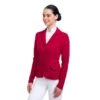 Cavalliera Women's Primetime Show Jacket - Ruby Red