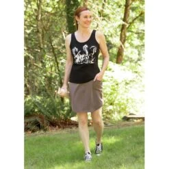 EQL Women's Stretch-Lite Skirt - Driftwood -Equestrian Riding Clothing 567016 800 800