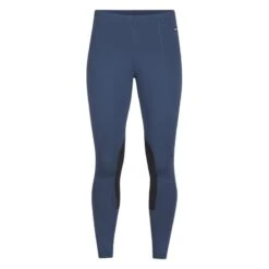 Kerrits Women's Flow Rise Knee Patch Performance Tights - Admiral