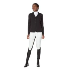 Kerrits Women's Stretch Competitor Koat 4 Snap - Black 8 Kerrits Women's Stretch Competitor Koat 4 Snap - Black -Equestrian Riding Clothing 567653 800 800