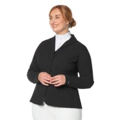 Kerrits Women's Stretch Competitor Koat 4 Snap - Black 9 Kerrits Women's Stretch Competitor Koat 4 Snap - Black -Equestrian Riding Clothing 567654 800 800