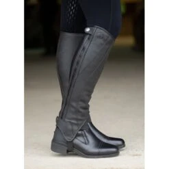 Kerrits Griptek Half Chap 2.0 Regular - Black -Equestrian Riding Clothing 569215 800 800