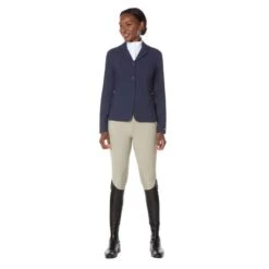 Kerrits Women's Stretch Competitor Koat 3 Snap - Navy -Equestrian Riding Clothing 569415 800 800