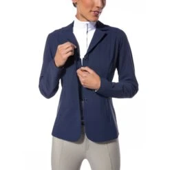 Kerrits Women's Stretch Competitor Koat 3 Snap - Navy -Equestrian Riding Clothing 569416 800 800