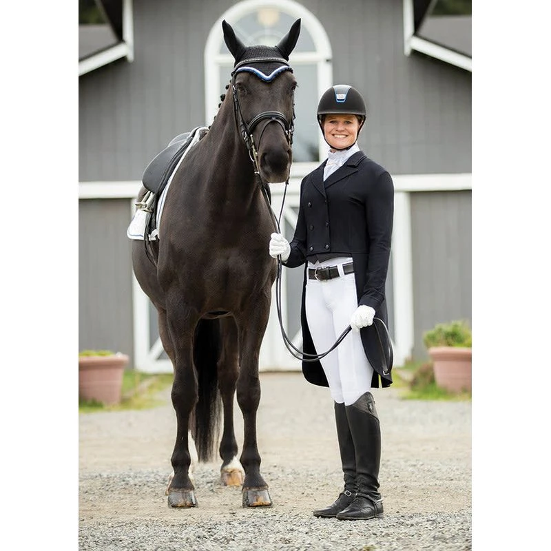 Kerrits Women's Affinity Aero Shadbelly Show Coat - Black 4 Kerrits Women's Affinity Aero Shadbelly Show Coat - Black - Image 4