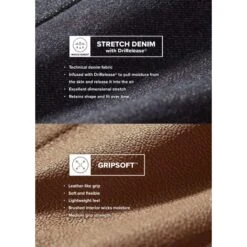 Kerrits Women's Stretch Denim Knee Patch Breeches - Classic Dark Blue -Equestrian Riding Clothing 570831 800 800