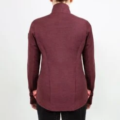 Irideon Women's Radiant 1/2 Zip Top - Henna -Equestrian Riding Clothing 573426 800 800