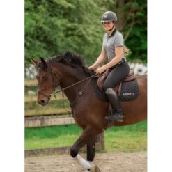 Kerrits Women's Affinity Ice Fil Knee Patch Breeches - Black 14 Kerrits Women's Affinity Ice Fil Knee Patch Breeches - Black -Equestrian Riding Clothing 576485 800 800