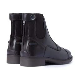 Horze Kids' Kilkenny Polyurethane Jodhpur Boots - Brown -Equestrian Riding Clothing 581349 800 800