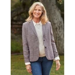 EQL Women's Hackney Check Blazer - Multi -Equestrian Riding Clothing 582543 800 800