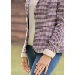 EQL Women's Hackney Check Blazer - Multi -Equestrian Riding Clothing 582545 800 800