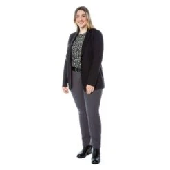 EQL Women's Ponte Blazer - Black 9 EQL Women's Ponte Blazer - Black -Equestrian Riding Clothing 582574 800 800