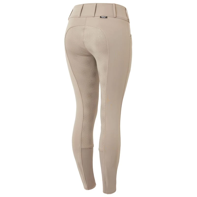Horze Women's Grand Prix Full Seat Breeches - Roasted Cashew 1 Horze Women's Grand Prix Full Seat Breeches - Roasted Cashew