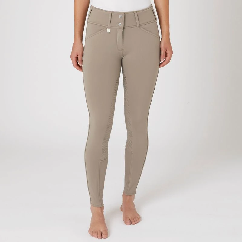 Horze Women's Grand Prix Full Seat Breeches - Roasted Cashew 4 Horze Women's Grand Prix Full Seat Breeches - Roasted Cashew - Image 4