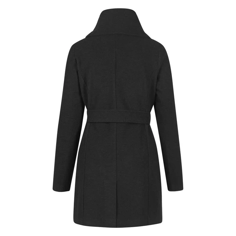 EQL Women's Brushed Ponte Uptown Jacket - Heather Black 2 EQL Women's Brushed Ponte Uptown Jacket - Heather Black - Image 2