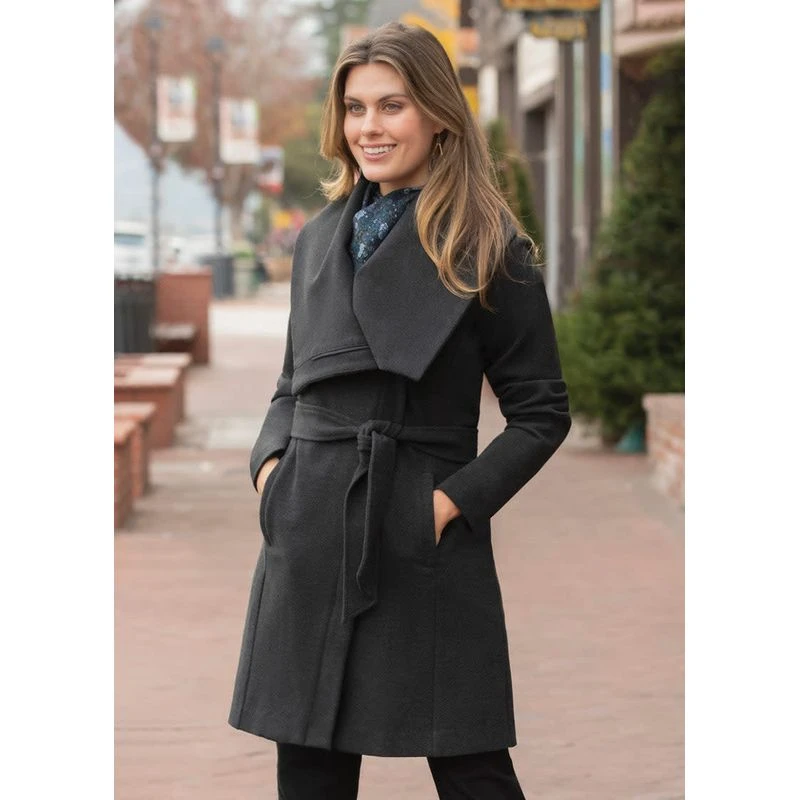 EQL Women's Brushed Ponte Uptown Jacket - Heather Black 7 EQL Women's Brushed Ponte Uptown Jacket - Heather Black - Image 7