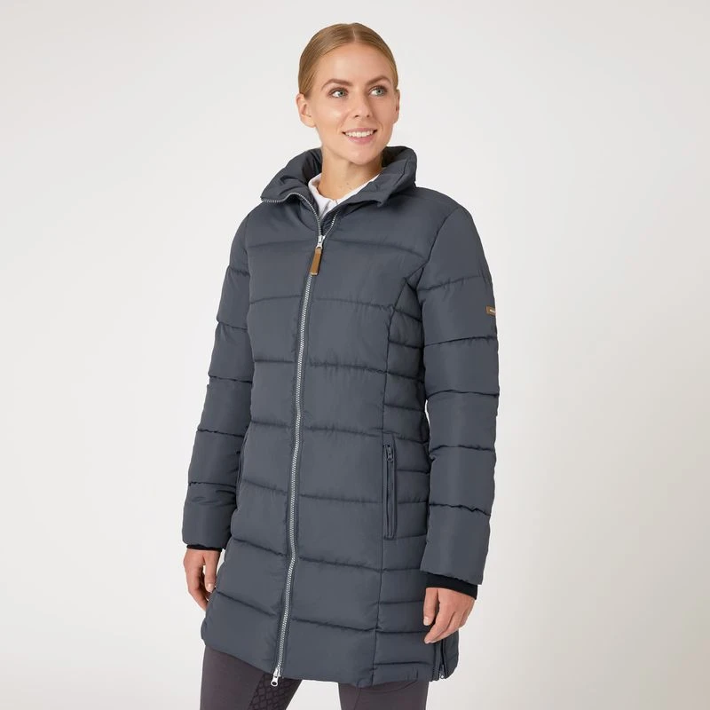 Horze Women's Claire Side Zip Riding Jacket - Blackened Pearl 5 Horze Women's Claire Side Zip Riding Jacket - Blackened Pearl - Image 5