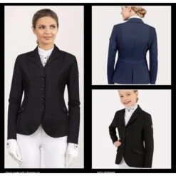 Fair Play Women's Loriana Show Jacket - Black -Equestrian Riding Clothing 593448 800 800