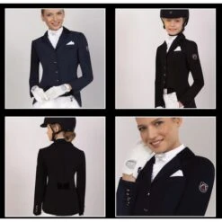 Fair Play Women's Bea Dressage Show Jacket - Navy 7 Fair Play Women's Bea Dressage Show Jacket - Navy -Equestrian Riding Clothing 593568 800 800