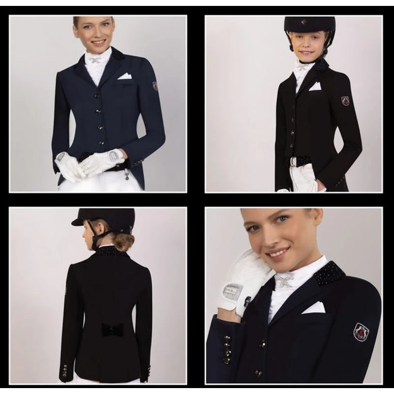 Fair Play Women's Bea Dressage Show Jacket - Navy 4 Fair Play Women's Bea Dressage Show Jacket - Navy - Image 4