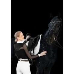 Fair Play Women's Cecile Rose Gold Long Sleeve Competition Shirt - White -Equestrian Riding Clothing 595305 800 800