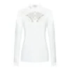 Fair Play Women's Cathrine Rose Gold Long Sleeve Competition Shirt - White