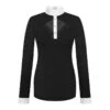 Fair Play Women's Cathrine Long Sleeve Competition Shirt - Black/White