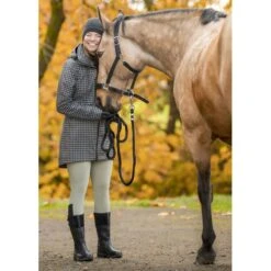 Kerrits Women's Woodstock Waterproof Mid-Calf Pull On Boots - Black/Black -Equestrian Riding Clothing 596015 800 800