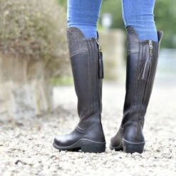 Dublin Women's Feale Boots - Dark Brown -Equestrian Riding Clothing 597312 800 800